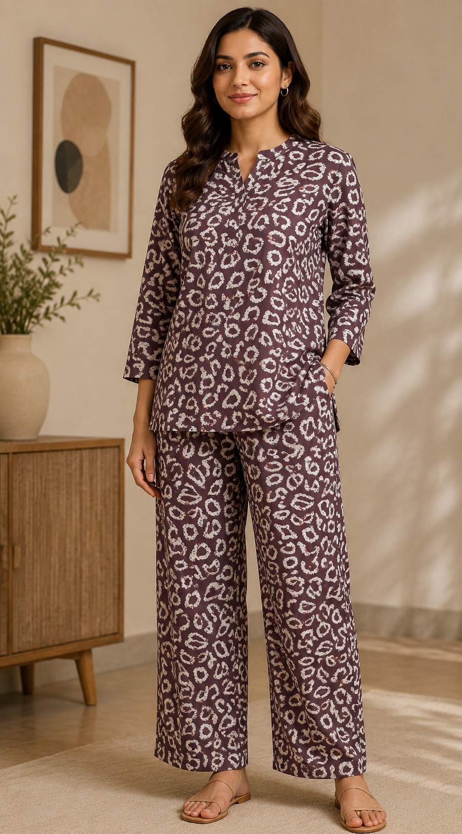 Designer unstitched abstract printed lawn 2 piece suit for women featuring soft premium summer fabric